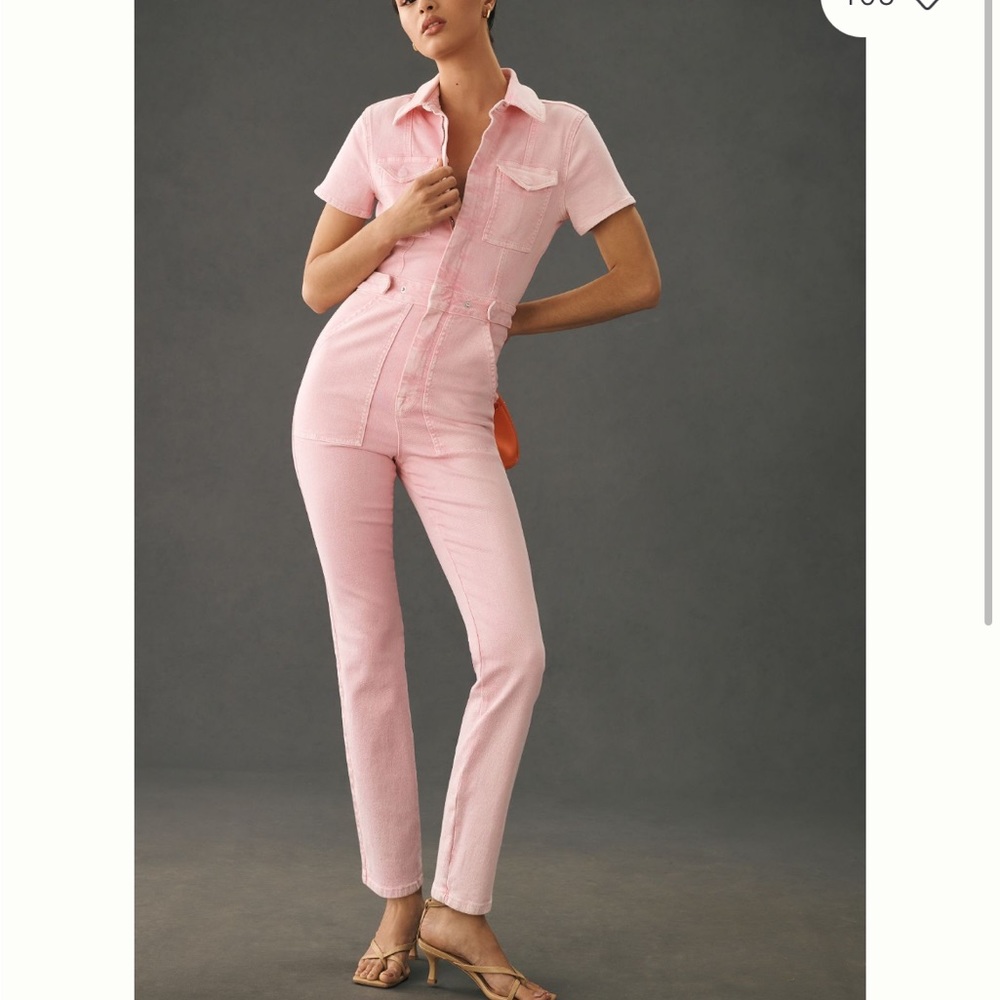 Good American Fit For Success jumpsuit in rose quartz size 2x (6 in GA sizing)